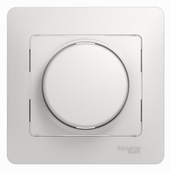 38322 Светорегулятор (диммер) Glossa LED RC 630Вт/В.А в сборе алюминий SE