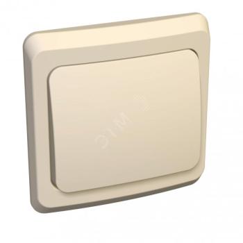 10509 Выключатель 1-кл. СП Этюд 10А IP20 крем. SE