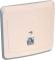 10545 Розетка телефонная 1-м СП Этюд крем. SE