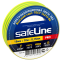 1320 Изолента ПВХ желто-зеленая 15мм 10м Safeline 10256