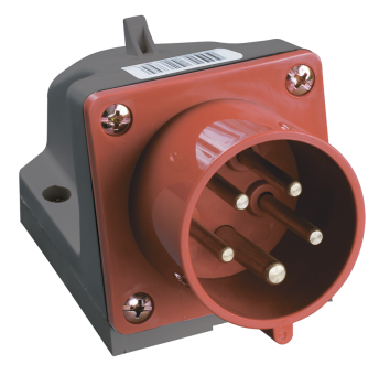 4562 Вилка стационарная ССИ-515 3Р+РЕ+N 16А 380-415В IP44 IEK