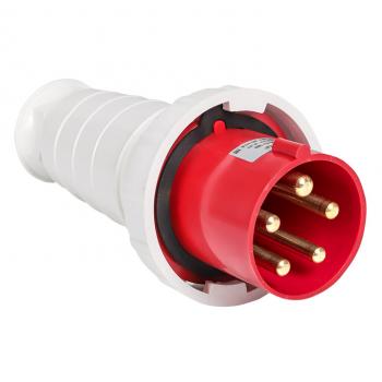 7664 Вилка переносная 045 3Р+РЕ+N 125А 380В IP67 EKF PROxima