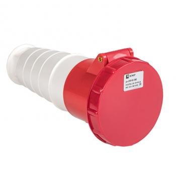 7675 Розетка переносная 235 3Р+РЕ+N 63А 380В IP67 EKF PROxima