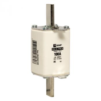 7615 Плавкая вставка ППН-35 250/100А габарит 1 EKF