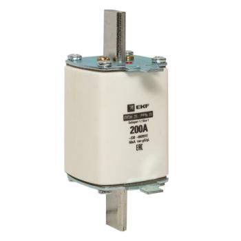 7618 Плавкая вставка ППН-35 250/200А габарит 1 EKF