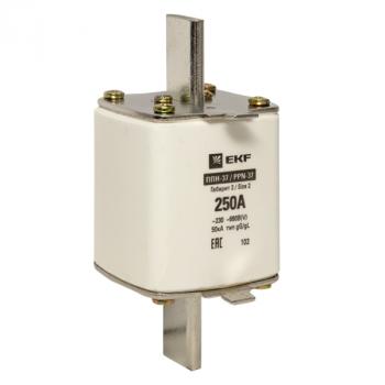 7622 Плавкая вставка ППН-37 400/250А габарит 2 EKF