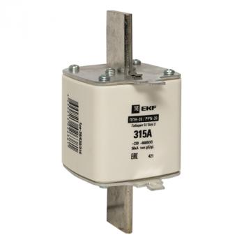 7626 Плавкая вставка ППН-39 630/315А габарит 3 EKF