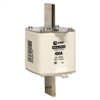 7628 Плавкая вставка ППН-39 630/400А габарит 3 EKF