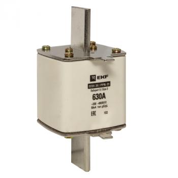 7632 Плавкая вставка ППН-39 630/630А габарит 3 EKF