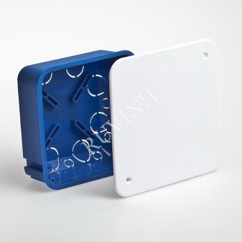 1838 Коробка распаячная для скрытой проводки 100х100х45 мм 10160 Ruvinil