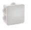 2274 Коробка распаячная для открытой проводки 70х70х40 мм, белая 67030Б Ruvinil