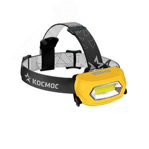 37172 Фонарь аккумуляторный 3W LED КОС-LiPoH3WCOB 210Лм Космос