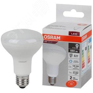 43815 Лампа светодиодная LED 11 Вт E27 6500К 880Лм гриб 220 В (замена 90Вт) OSRAM