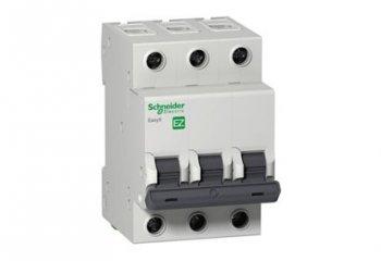 27222 Выключатель автоматический трехполюсный 63A C 4.5кА EASY 9 Schneider Electric