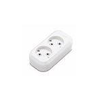 0668 Колодка удлинителя 2-м без заземл. Makel MGP101