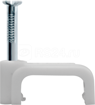 34353 Скоба плоская пластиковая 9мм NCS-09-50 (уп. 50 шт.) 71084 Navigator