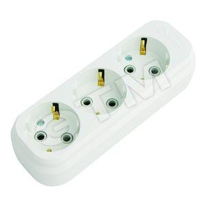 4821 Колодка удлинителя 3-м с заземл. Makel MGP131