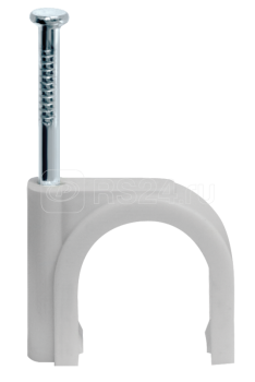 36248 Скоба круглая пластиковая 6мм NCR-06-50 (уп. 50 шт.) 71067 Navigator