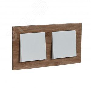 41876 Рамка 2-м AtlasDesign Nature дерево бамбук SE