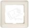 30443 Рамка 1 пост кремовый W59