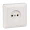 30584 Розетка 1-м СП 1мод. Хит 10А IP20 250В без заземл. без защ. шторок бел. SE