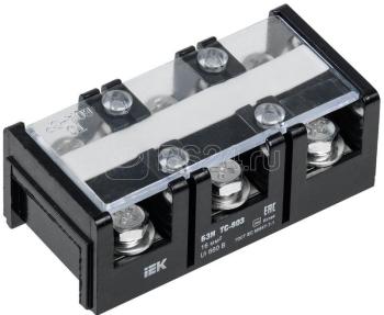 41804 Блок зажимов наборный БЗН ТС-3004 150мм2 300A 4 пары IEK