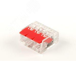 41888 Клемма монтажная компактная 3-проводная, LD221-413 STEKKER