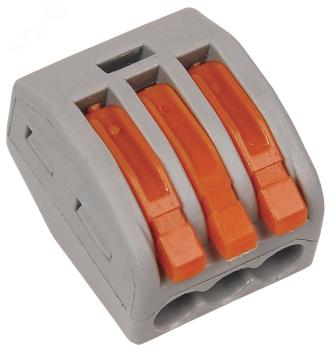 33367 Строительно-монтажная клемма СМК 222-413 IEK