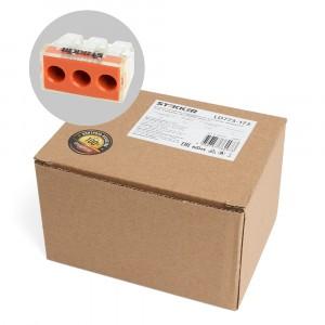 41494 Клемма СМК LD773-173 3х(2, 5 - 6 мм2) 450V 41А STEKKE