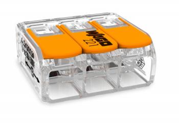 36588 Клемма 3-проводная 0.5-6мм2 221-613 (30) WAGO