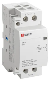 7523 Контактор модульный КМ 32А 2NO 230В АС (2 мод.) PROXIMA EKF