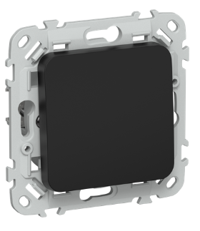 44058 Выключатель 1-кл. СП FLITE ВС11-1-0-ФлЧ 10А механизм черн. IEK