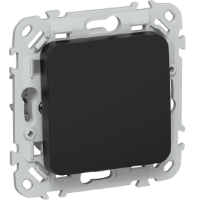 44065 Выключатель проходной 1-кл. СП FLITE ВС61-1-0-ФлЧ 10А механизм черн. IEK