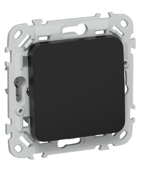 44068 Выключатель перекрестный 1-кл. СП FLITE ВС71-1-0-ФлЧ 10А механизм черн. IEK