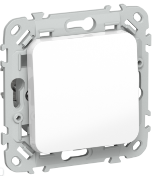 43935 Выключатель 1-кл. СП FLITE ВС11-1-0-ФлБ 10А механизм бел. IEK