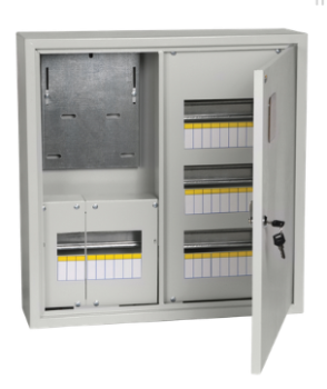 37022 Корпус ЩУРн-3/36 TITAN 560х550х165мм IP31 метал. IEK