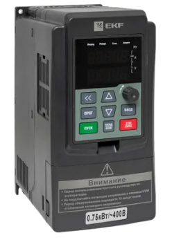 35212 Преобразователь частоты 0, 75/1, 5кВт 3x400В VECTOR-100 EKF PROxima