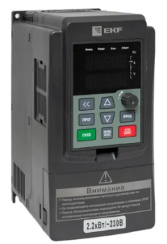 35215 Преобразователь частоты 2, 2/4кВт 1x230В VECTOR-100 EKF PROxima