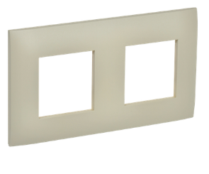 44124 Рамка 2-м SKANDY SK-F01B беж. IEK