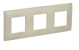 44125 Рамка 3-м SKANDY SK-F01B беж. IEK