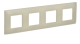 44126 Рамка 4-м SKANDY SK-F01B беж. IEK