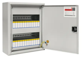 24761 Щит распределительный навесной ЩРН-24 пласт.замок (350x300x120) IP31 PROXIMA EKF