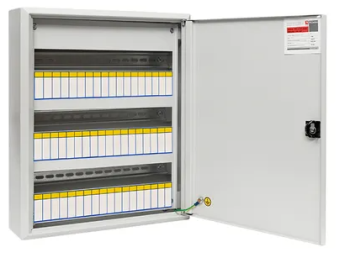 25034 Щит распределительный навесной ЩРН-54 пласт. замок (480x400x120) IP31 PROXIMA EKF