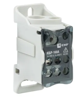 36594 Блок распределительный КБР на DIN-рейку и монтажную панель 160A EKF PROxima