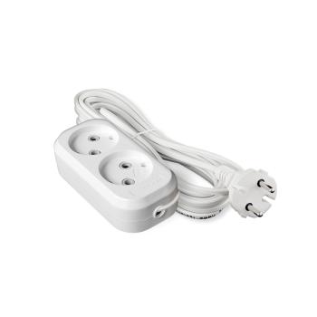 0401 Удлинитель 2х5м без заземл. 6А IP20 У6-011 ШВВП 2х0.75 UNIVersal