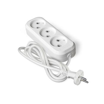 5258 Удлинитель 3х5м без заземл. 10А IP20 Е-203 ПВС 2х0.75 АБС-пластик UNIVersal