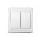 0188 Выключатель 2-кл. СП Валери 10А IP20 бел. UNIVersal