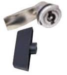 3045 Замок-защелка 22-17/46 для металлического бокса с пластмассовым ключом IEK