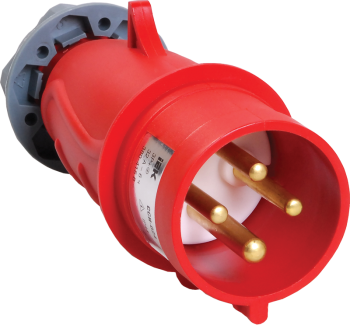 31351 Вилка переносная ССИ-024 32А-6ч/380-415В 3Р+РЕ IP44 MAGNUM IEK