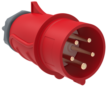 31352 Вилка переносная ССИ-025 32А-6ч/200/346-240/415В 3Р+РЕ+N IP44 MAGNUM IEK